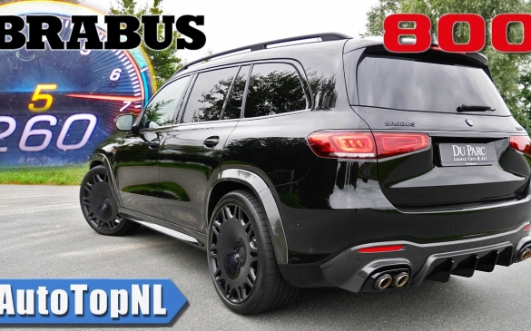 BRABUS 800 AMG GLS 63-ის აჩქარება და ხმა