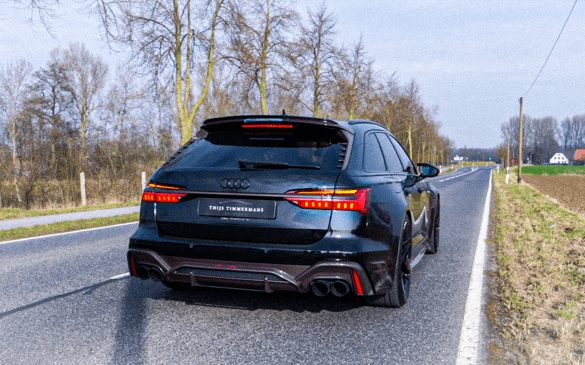 როგორ დადის 800-ცხენისძალიანი RS6 ABT?