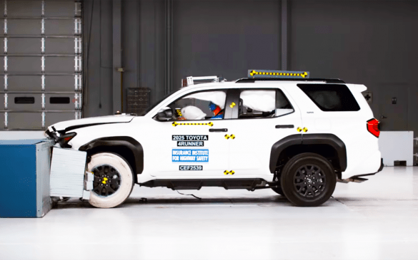 2025 წლის Toyota 4Runner-ის ავარიის ტესტი