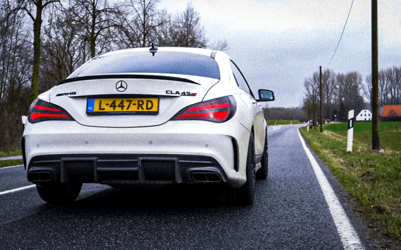 როგორ დადის 420-ცხენისძალიანი CLA 45 AMG?