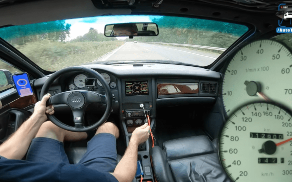 709-ცხენისძალიანი Audi S2-ის მხეცური აჩქარება