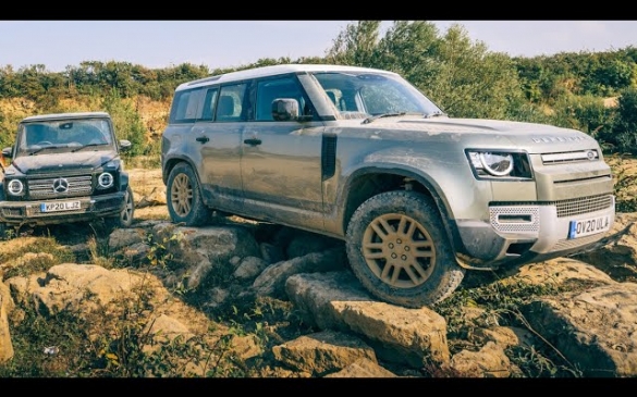 Mercedes G-Class-ი Land Rover Defender-ის წინააღმდეგ - 