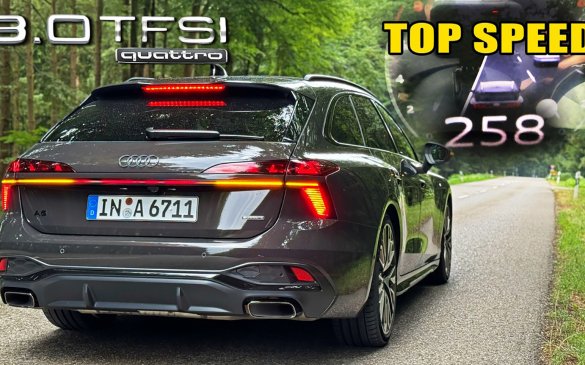 როგორ დადის 2025 წლის Audi A6 C9 3.0 V6 TFSI